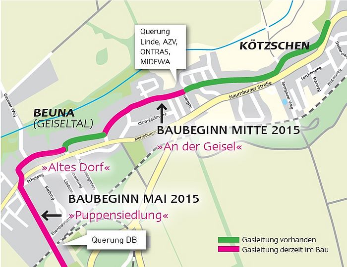 Erdgaserschließung MerseburgSüd