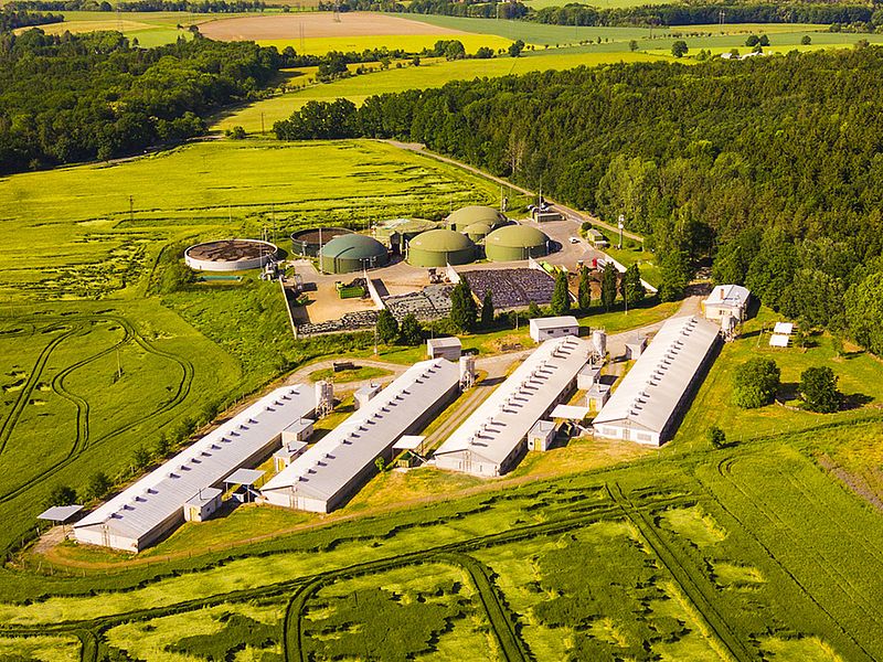 Biomethan Fabrik 