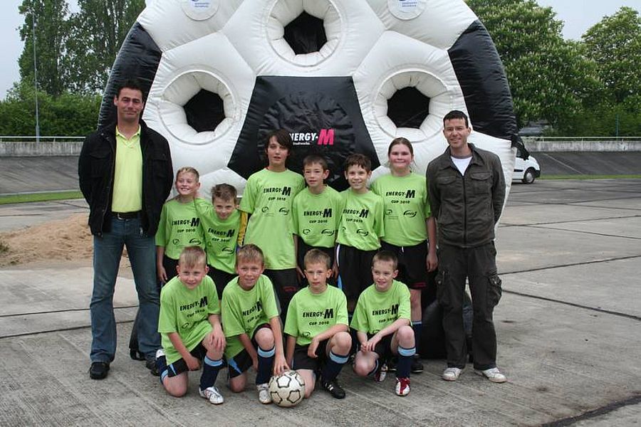 ENERGY-M Cup 2010 - Mannschaft der Grundschule Bad Lauchstädt