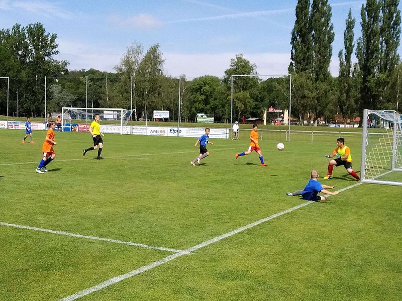 Spannende Spiele beim Finale des ENERGY-M Stadtwerke Cup 2019