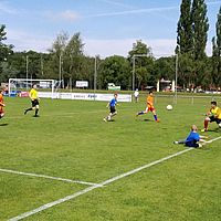 Spannende Spiele beim Finale des ENERGY-M Stadtwerke Cup 2019