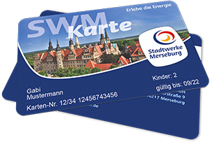 zwei aufeinanderliegende stadtwerke merseburg karten