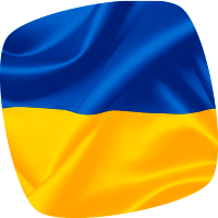 ukrainische national flagge